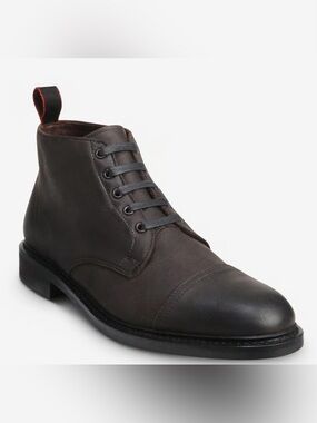 Allen Edmunds Patton Cap-toe Boot with Dainite Rubber Sole